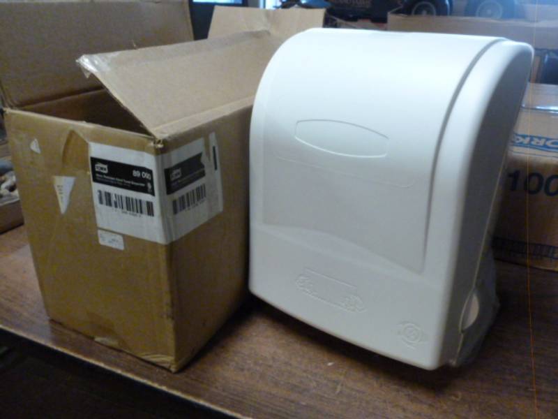lot 213 image: New Hand Towel Dispenser