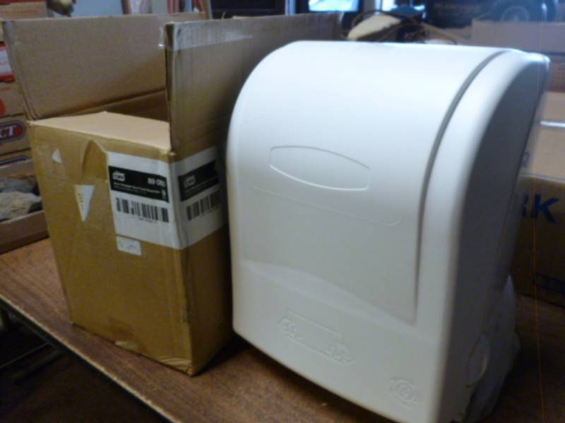 lot 214 image: New Hand Towel Dispenser