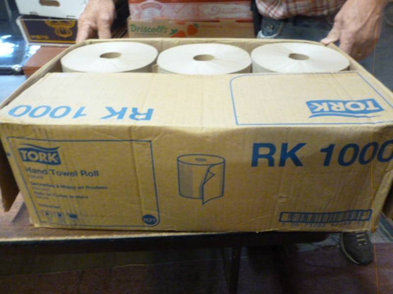 lot 215 image: New Hand Towel Dispenser Paper