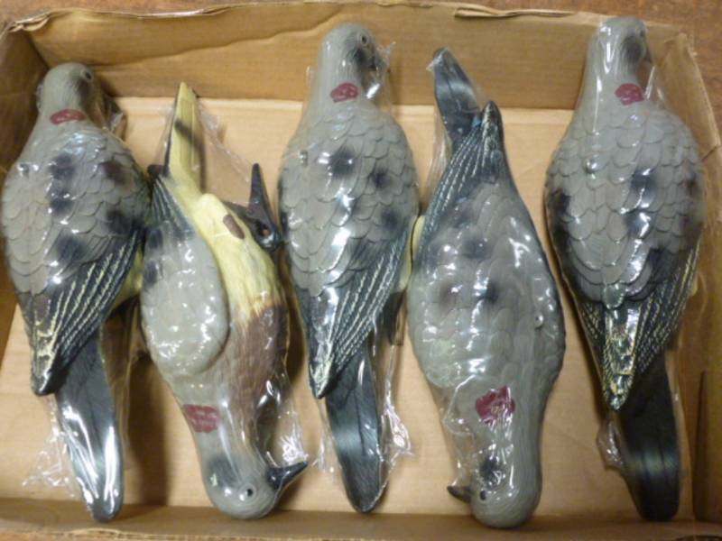 lot 229 image: Dove Decoys