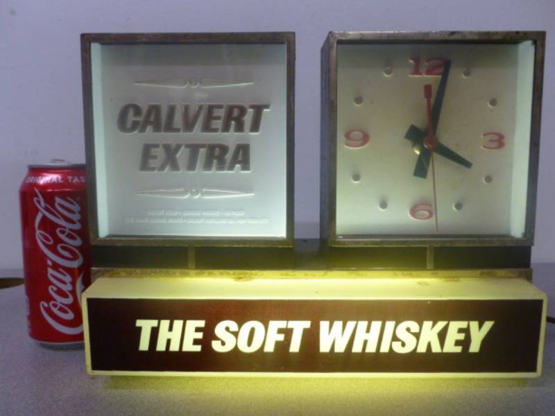 lot 12 image: Vintage Whiskey Lightup