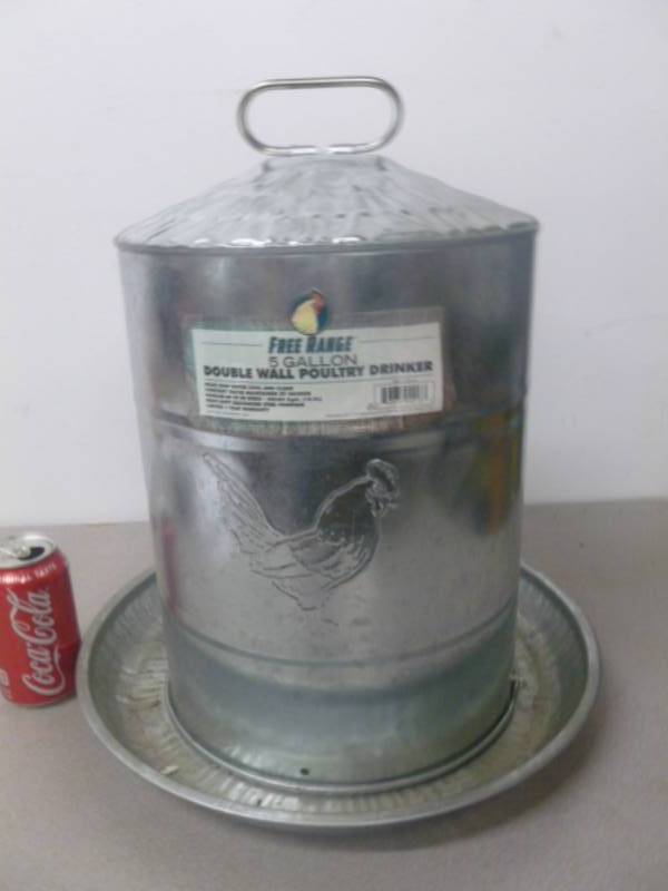 lot 34 image: New Chicken Waterer