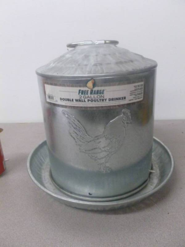 lot 35 image: New Chicken Waterer