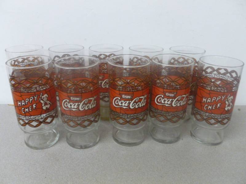 lot 53 image: Coca-Cola Glasses