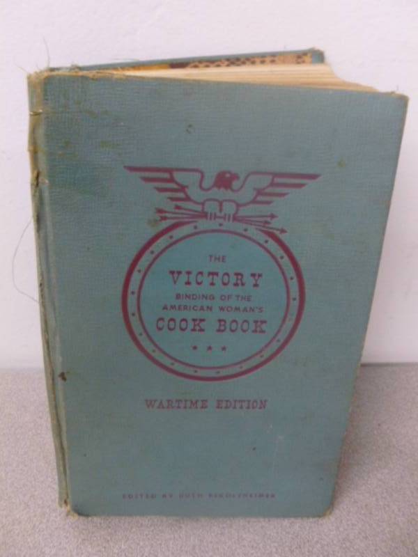 lot 121 image: Vintage War Time Cookbook