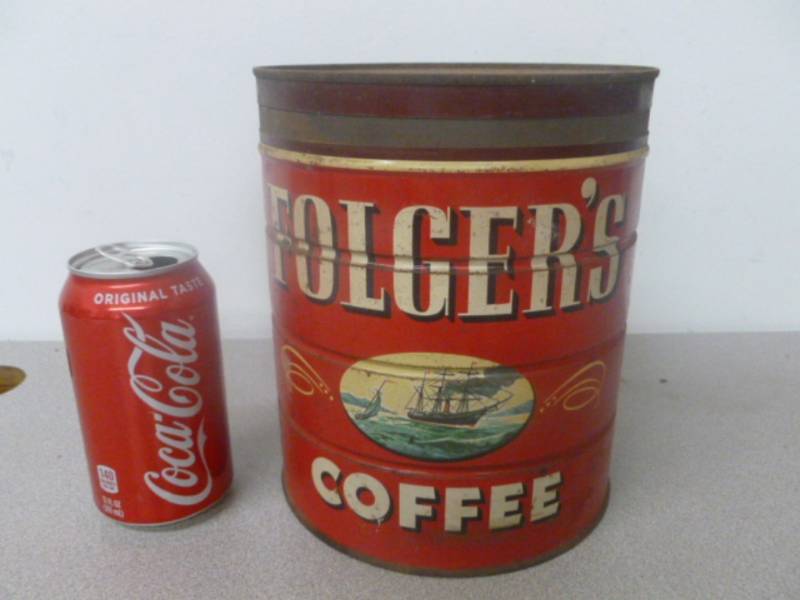 lot 126 image: Vintage Metal Container