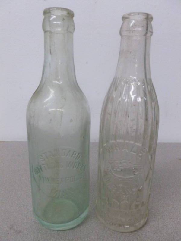 lot 139 image: Antique Glass Bottles