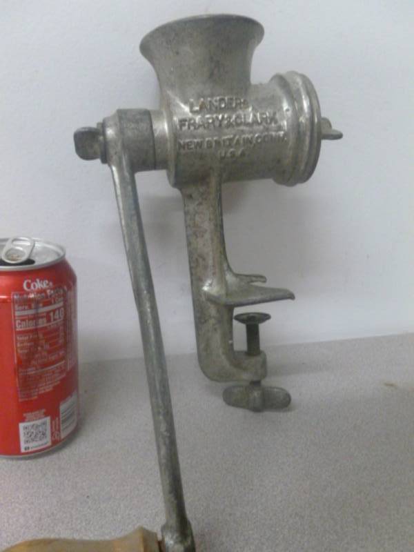 lot 153 image: Vintage Meat Grinder