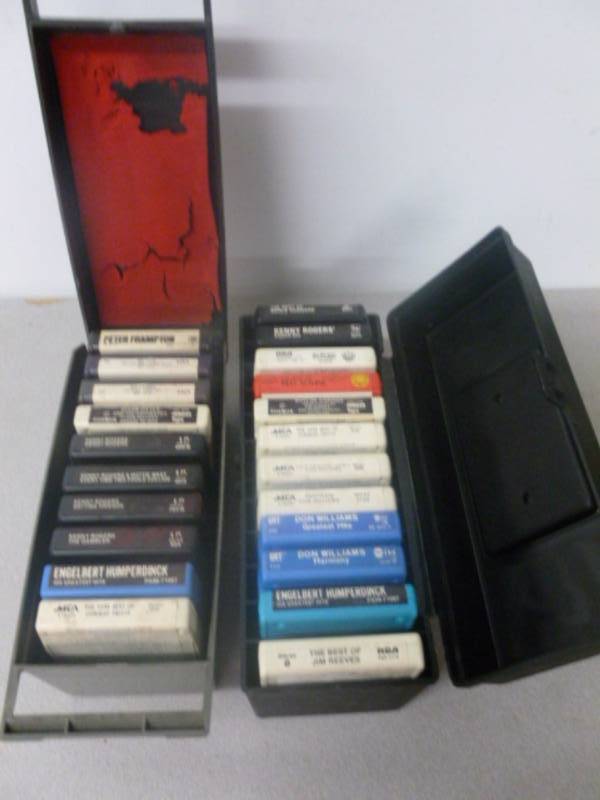 lot 158 image: Vintage 8-Track Tapes
