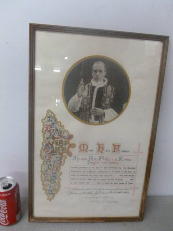 lot 159 image: Vintage Religious