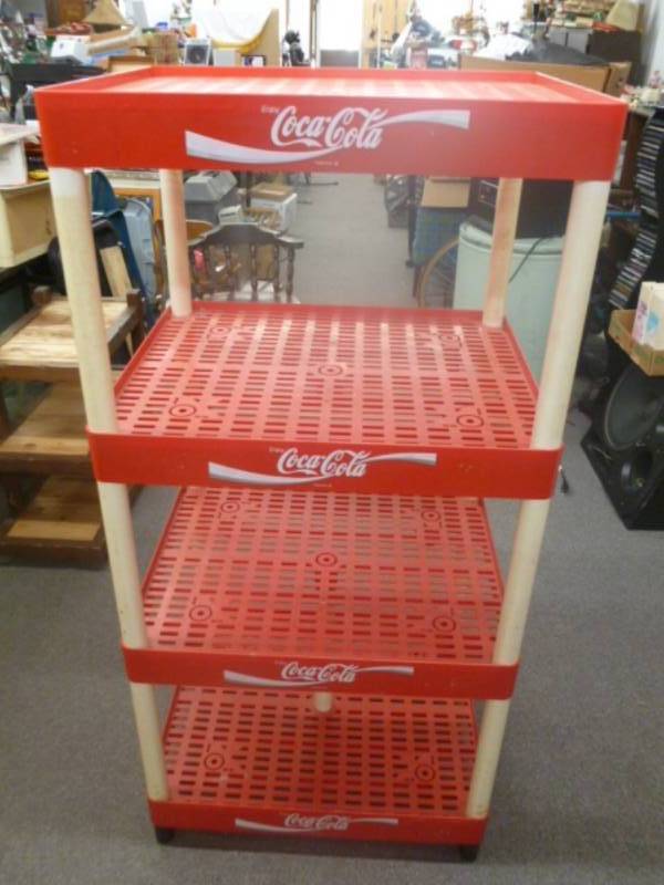 lot 201 image: Coca-Cola Shelf