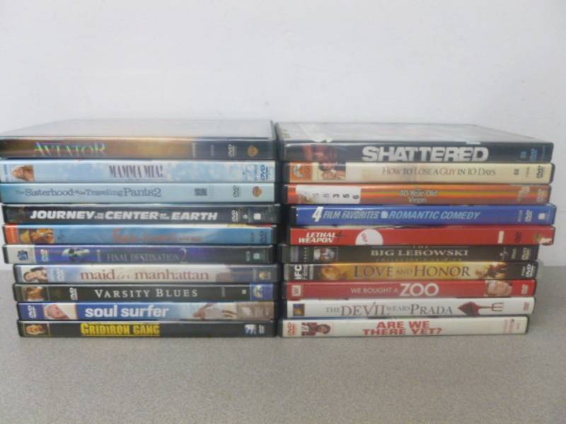 lot 230 image: DVD Movies