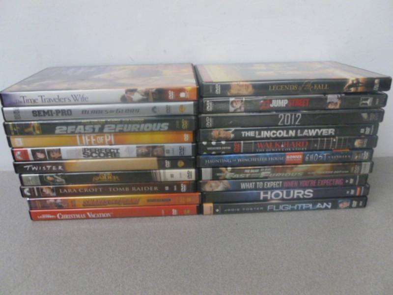 lot 231 image: DVD Movies