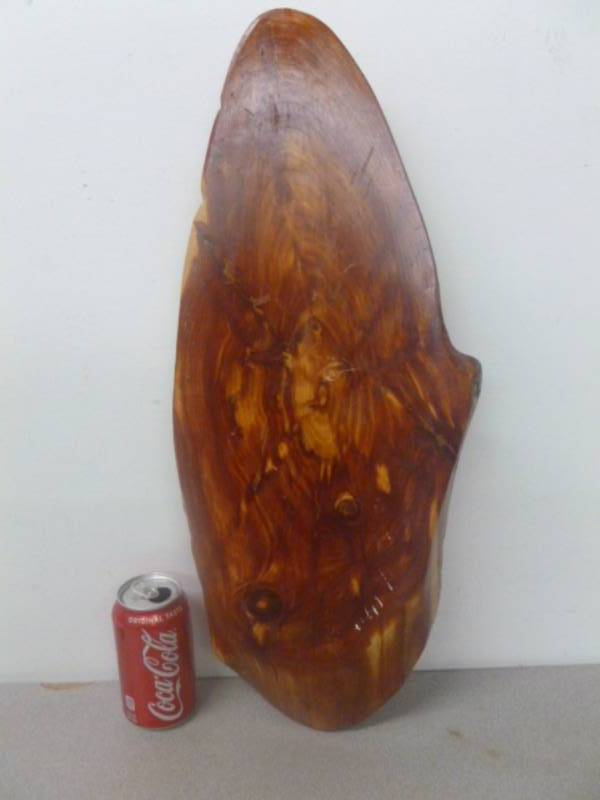 lot 239 image: Cedar Slab Board