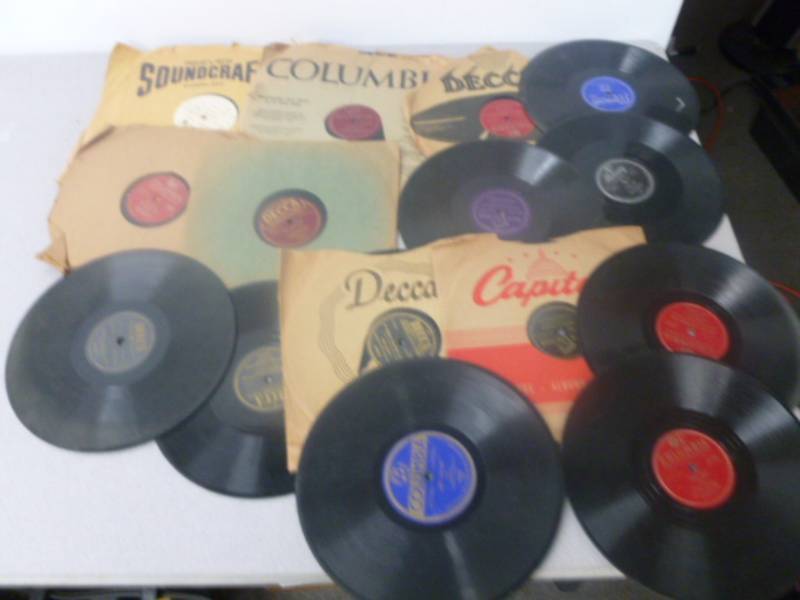 lot 255 image: Vintage 78s Records