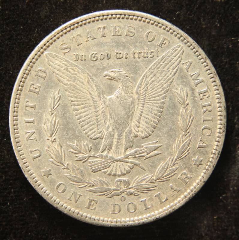lot 10 image: 1892-O MORGAN SILVER DOLLAR BETTER DATE COIN