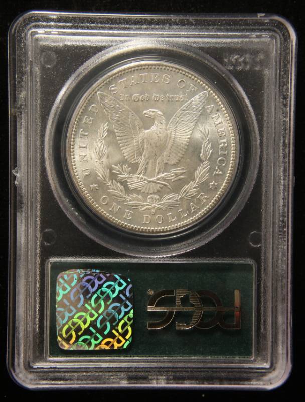 lot 17 image: 1882-S MORGAN SILVER DOLLAR MS64 PCGS