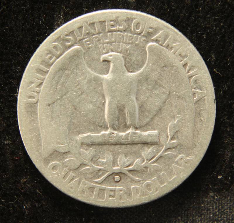 lot 23 image: 1932-D WASHINGTON QUARTER KEY DATE COIN