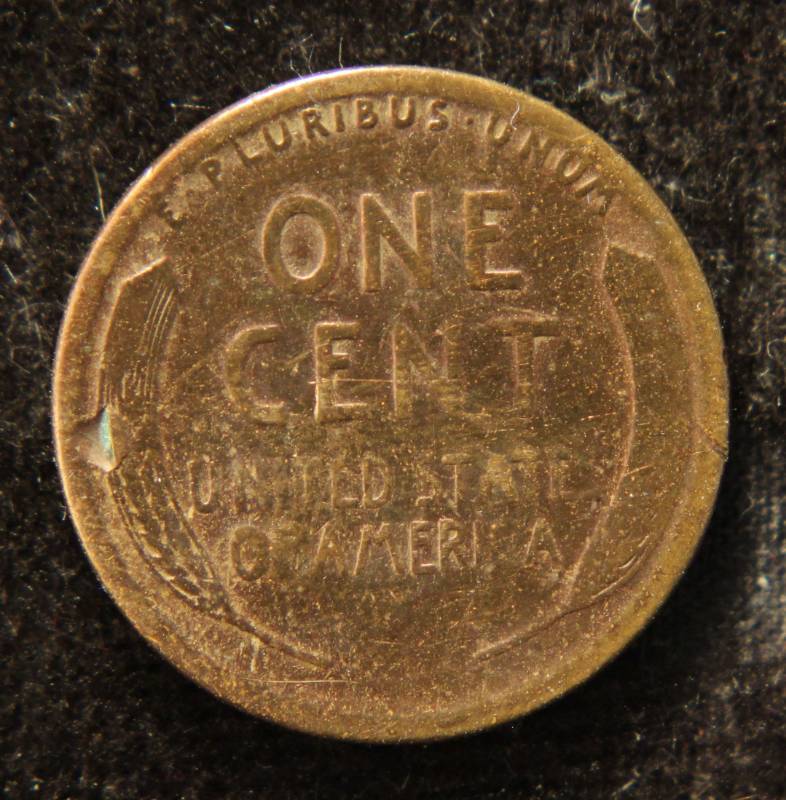 lot 65 image: 1912-S US WHEAT CENT CLEANED BETTER DATE COIN