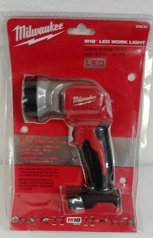 lot 60 image: Milwaukee M18 LED Work Light