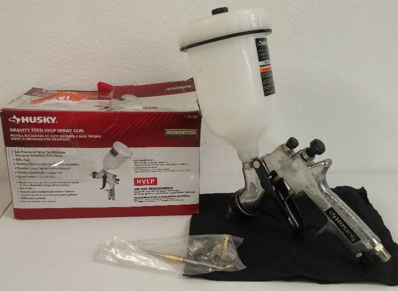lot 89 image: Husky Siphon Feed HVLP Spray Gun
