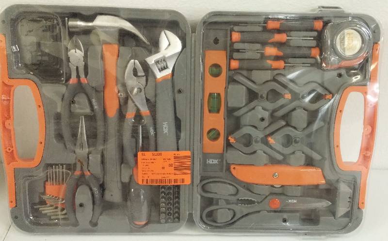 lot 99 image: HDX 76pc HomeOwners Tool Set