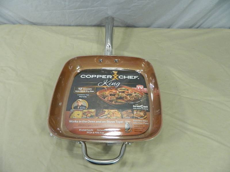 lot 42 image: New Copper Chef King Pan