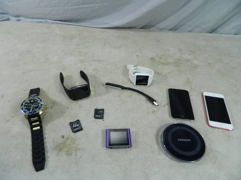 lot 69 image: Fitness Watches, Ipods, and More