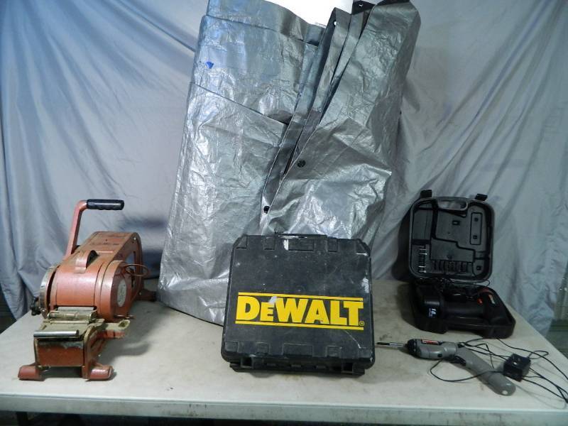 lot 73 image: TapeShooter, Tarp, More