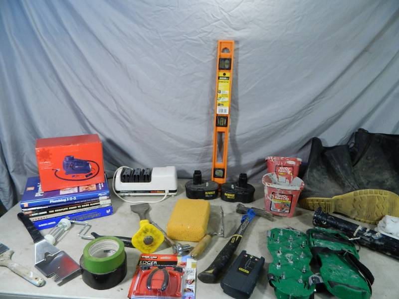 lot 78 image: Tools. DYI Books, and More