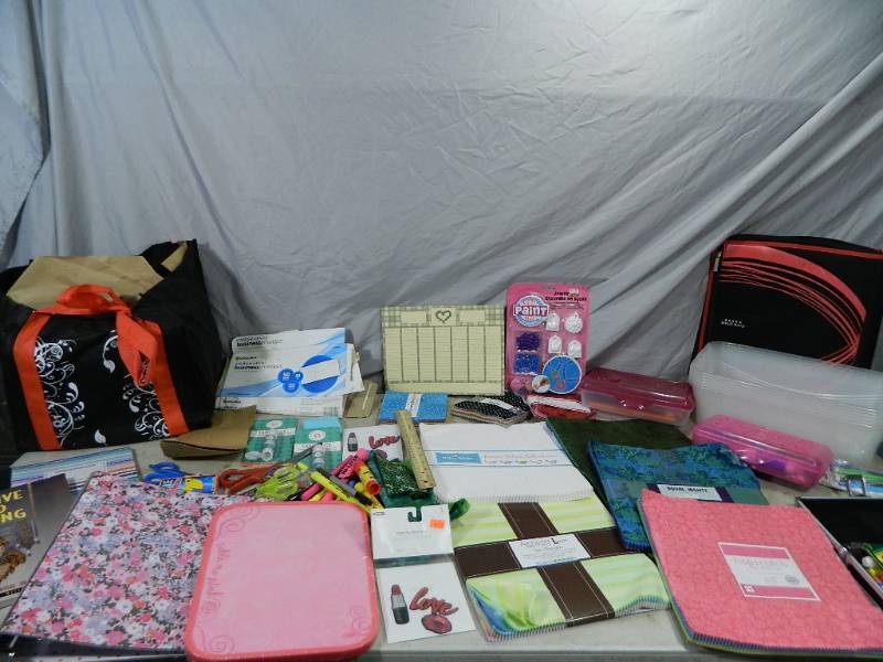 lot 107 image: Craft and Office Items