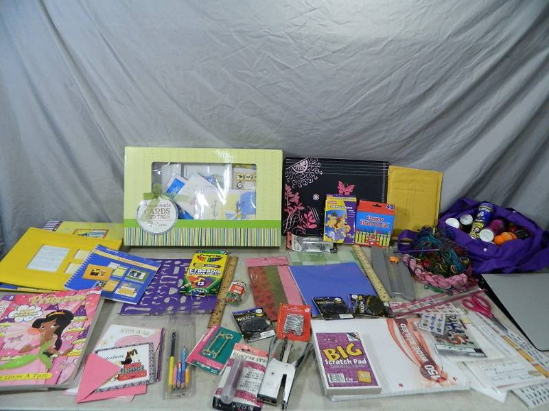 lot 128 image: Craft and Office Items