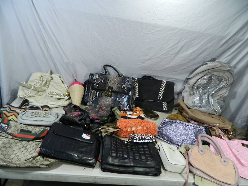 lot 138 image: Purses, Bags, and More