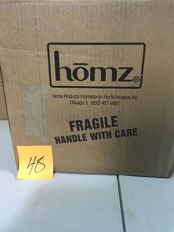 lot 48 image: HOMZ 6 Qt. Clear Shoe Box (Set of 10) not used
