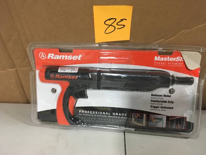 lot 85 image: Ramset Master Shot Single Shot Trigger operated used in working condition