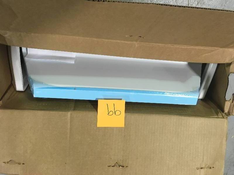 lot 99 image: Broan 24 Range Hood White Not used