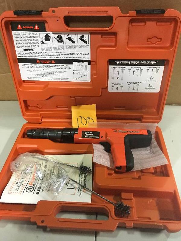 lot 100 image: Ramset Cobra Tool 0.27 Caliber used in working condition
