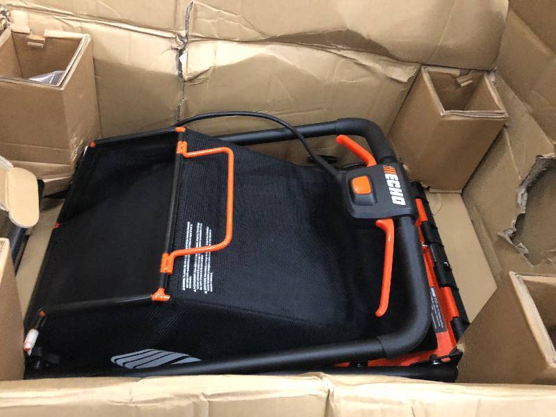 lot 134 image: ECHO 21 in. 58-Volt Brushless Lithium-Ion Cordless Battery Walk Behind Push Lawn Mower - BatteryCharger Not Included not used