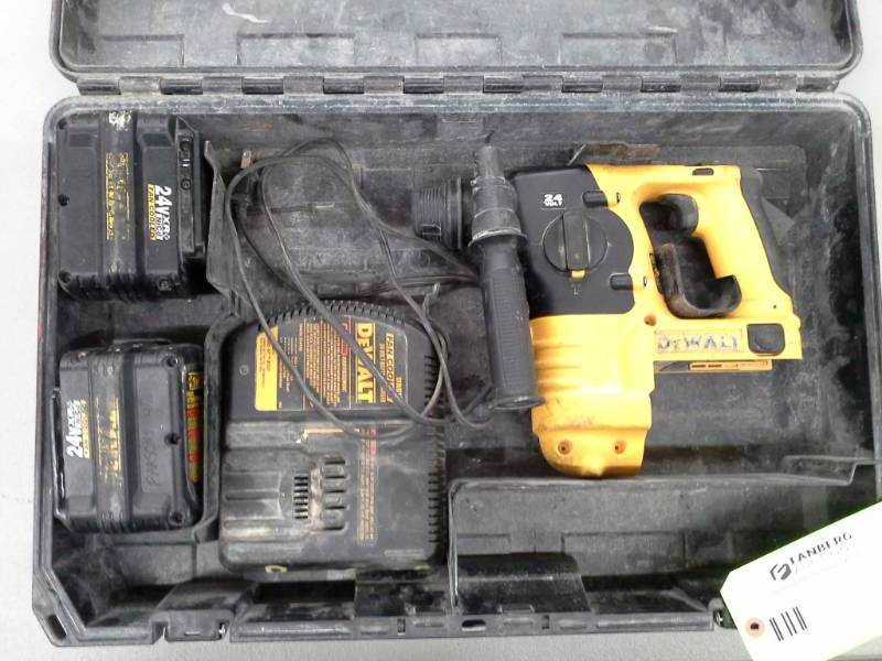 lot 4 image: DeWalt DC223 24V SDS Hammer Drill