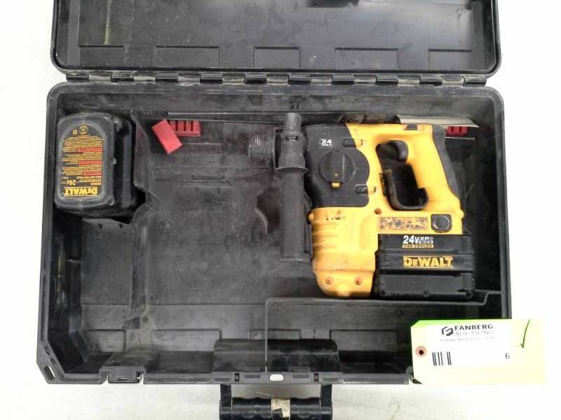 lot 6 image: DeWalt DC223 24V SDS Hammer Drill