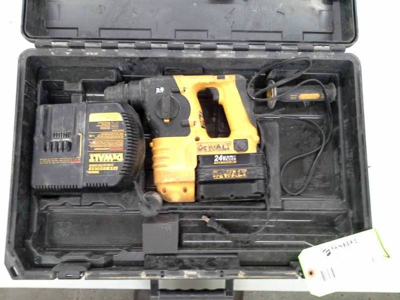lot 9 image: DeWalt DC223 24V SDS Hammer Drill
