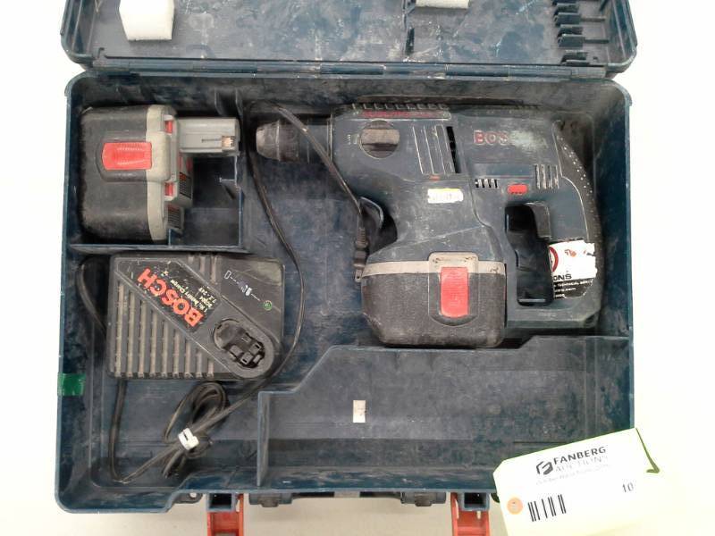 lot 10 image: Bosch 11524 24v Cordless 34in Rotary Hammer Drill