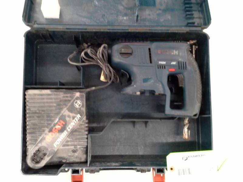 lot 25 image: Bosch 11524 24v Cordless 34in Rotary Hammer Drill