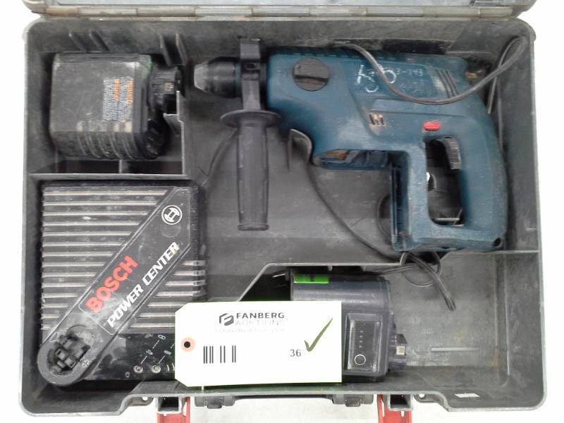 lot 36 image: Bosch 11524 24v Cordless 34in Rotary Hammer Drill