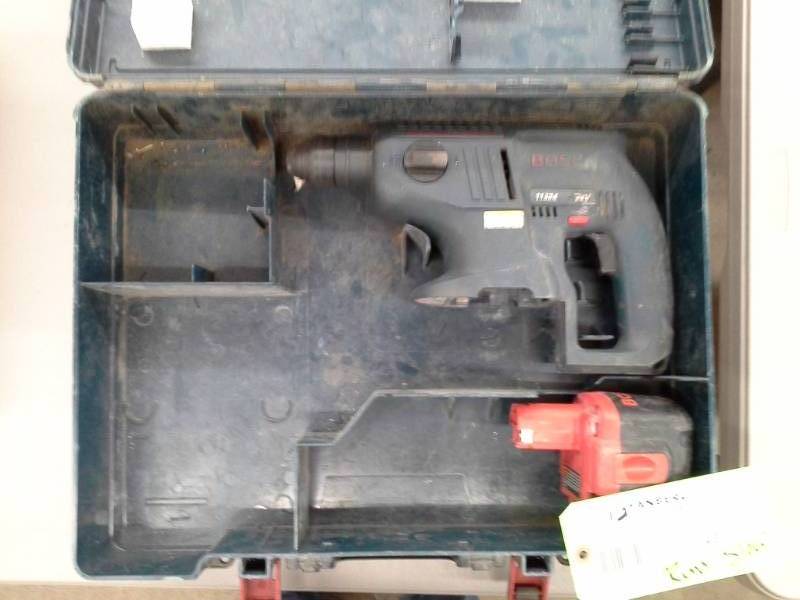 lot 43 image: Bosch 11524 24v Cordless 34in Rotary Hammer Drill