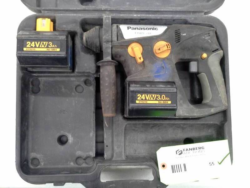 lot 55 image: Panasonic EY6813 24V Rotary Hammer Drill