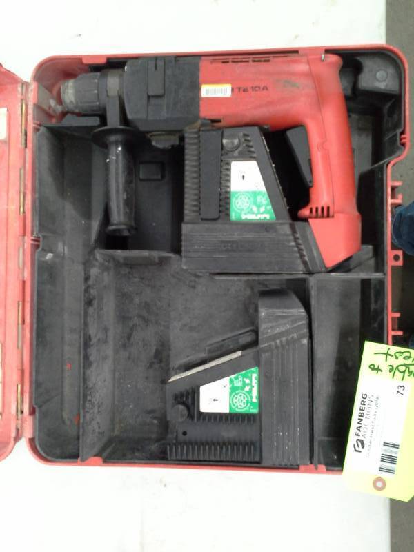lot 73 image: Hilti TE 10A Cordless Hammer Drill