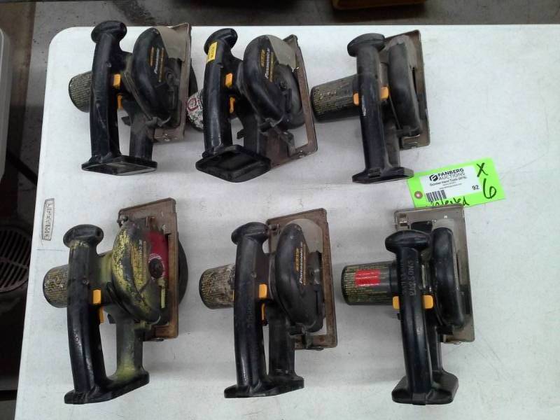 lot 92 image: Six Units - Panasonic EY3530 Metal Cutter
