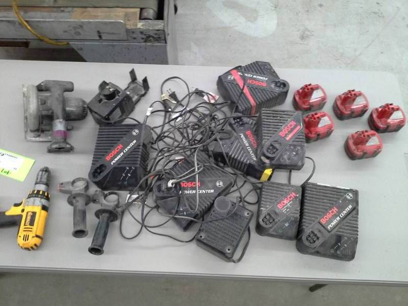 lot 94 image: Misc. Chargers, Batteries and Other Items