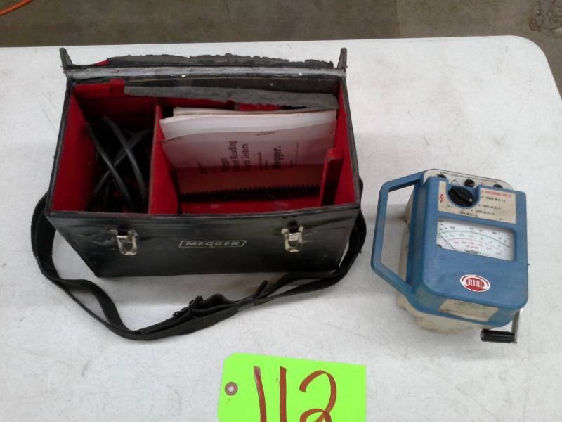 lot 112 image: Biddle Instruments Tester